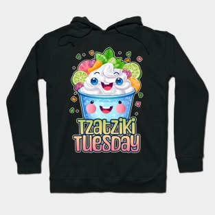 Tzatziki Tuesday Foodie Design Hoodie